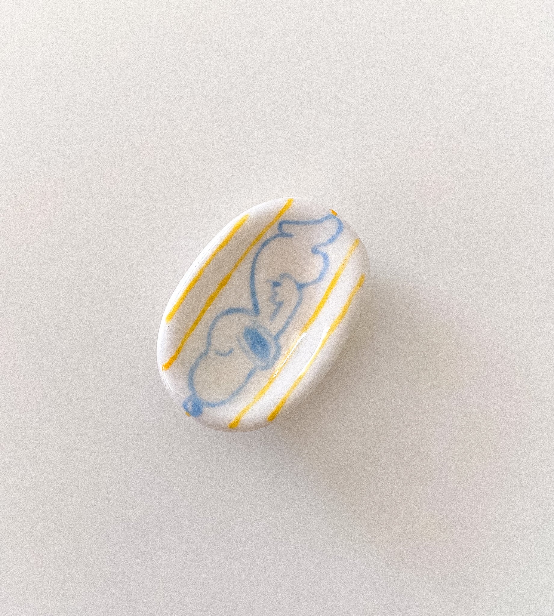 حجر تهدئة  (worry stone)
