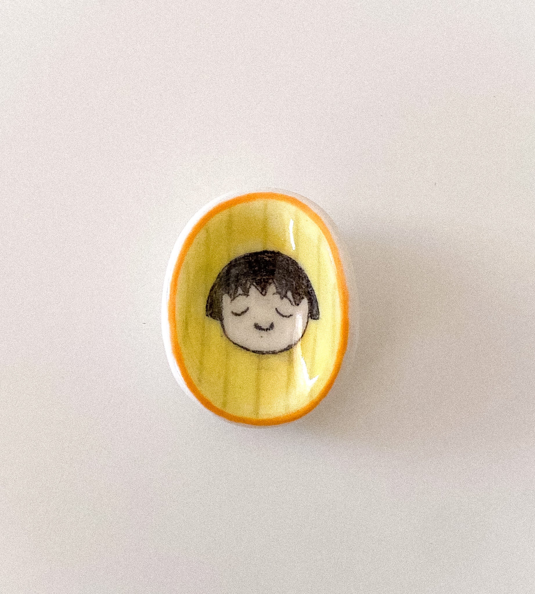 حجر تهدئة  (worry stone)