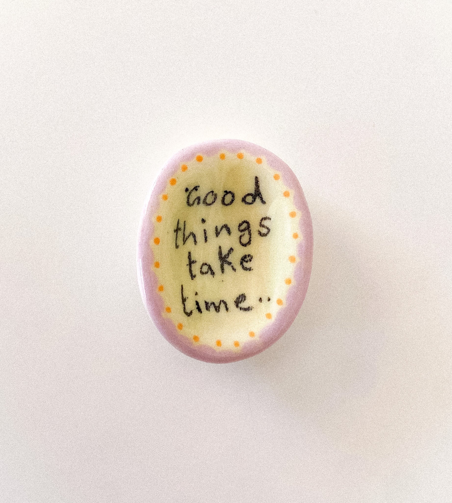 حجر تهدئة (worry stone)