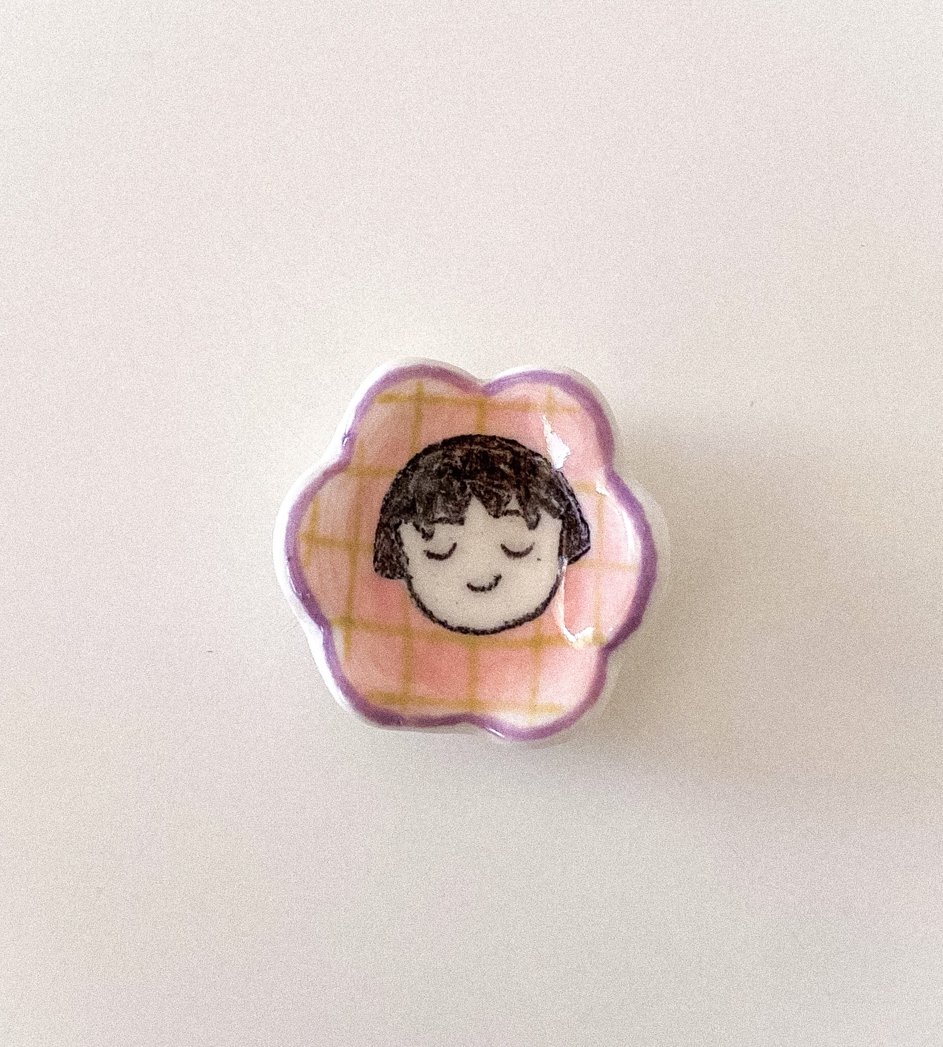 حجر تهدئة  (worry stone)