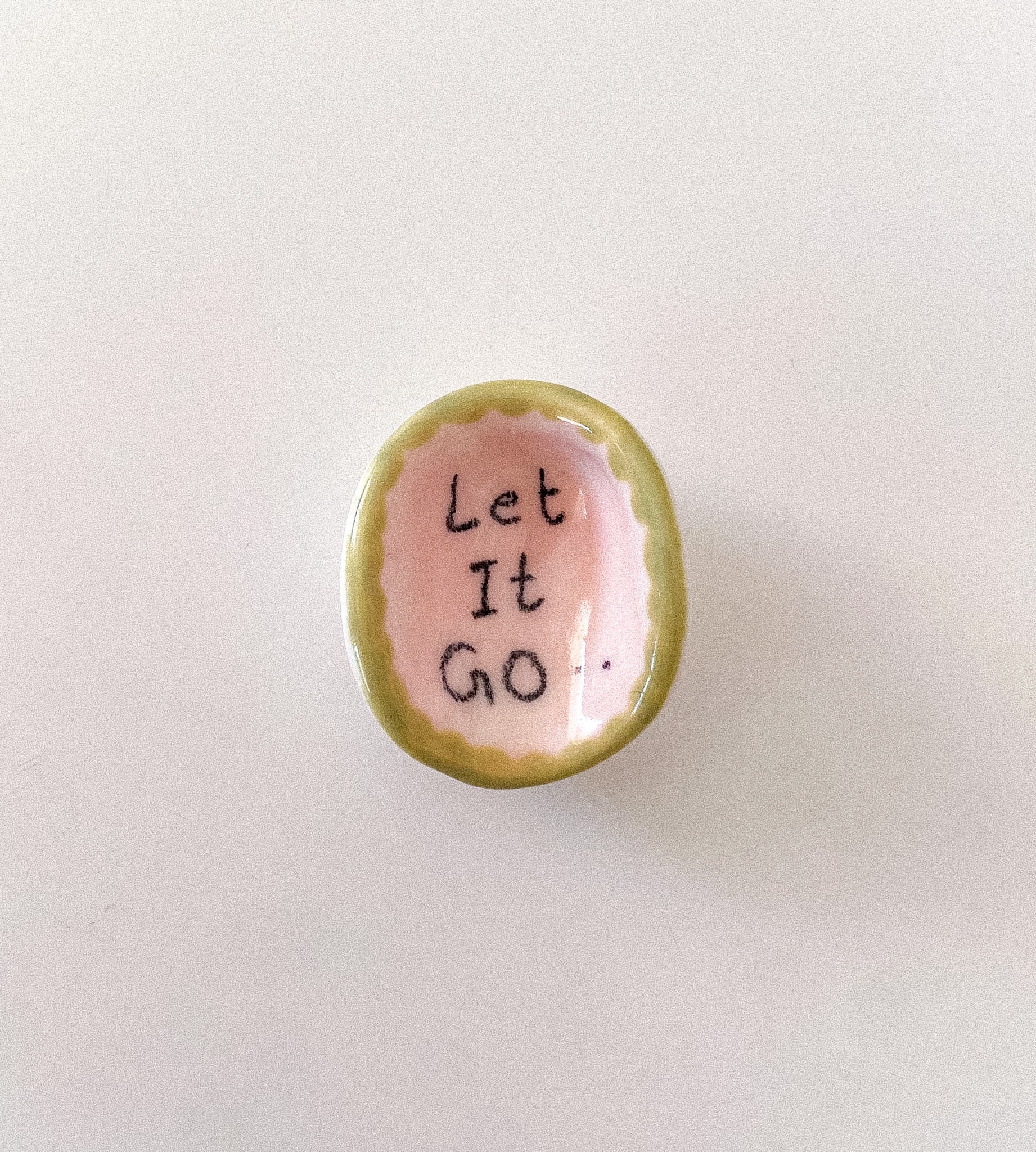 حجر تهدئة (worry stone)